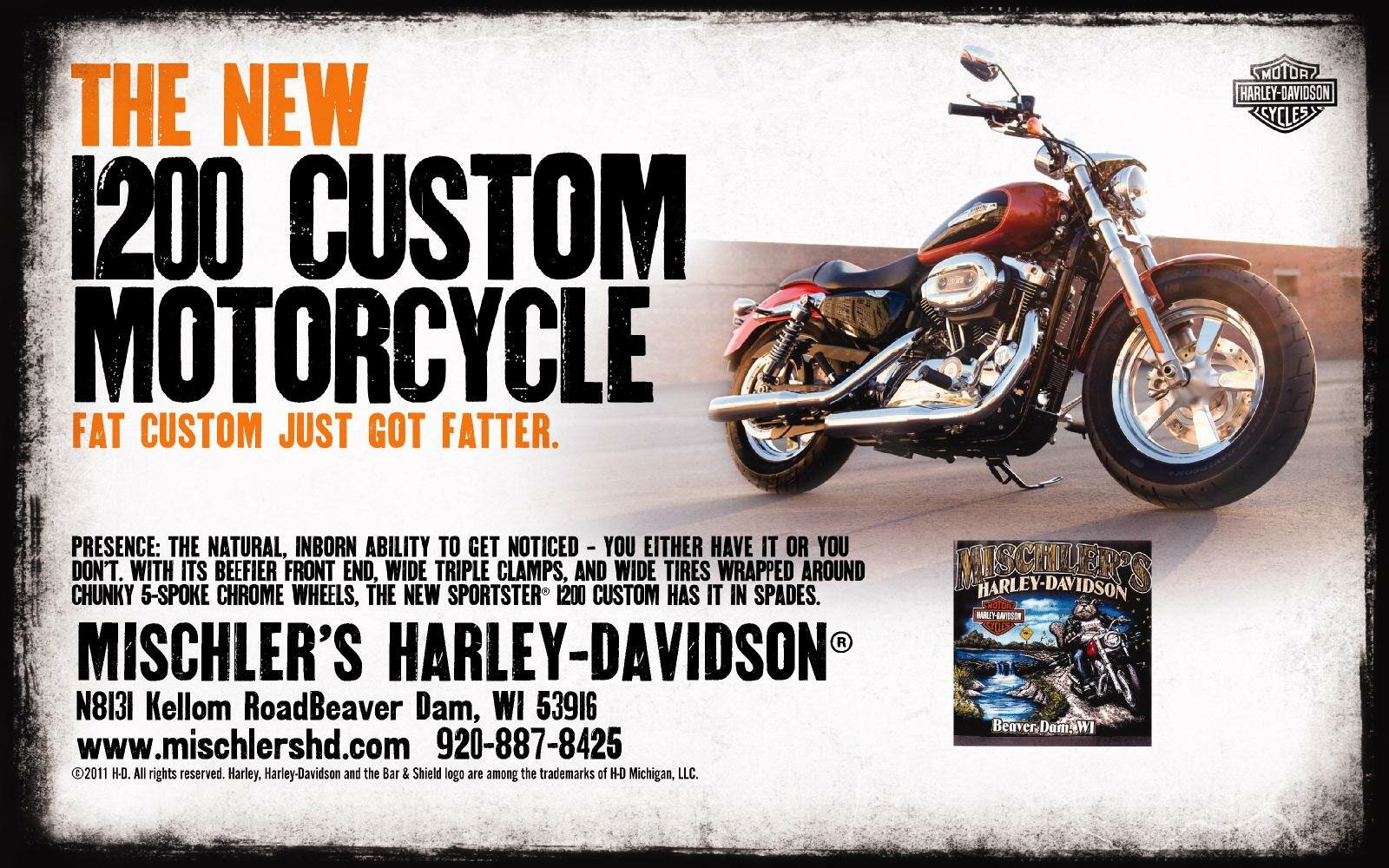 Mischler's Harley-Davidson of Beaver Dam, Wisconsin carries 2010 and 2011 Harleys in our showroom