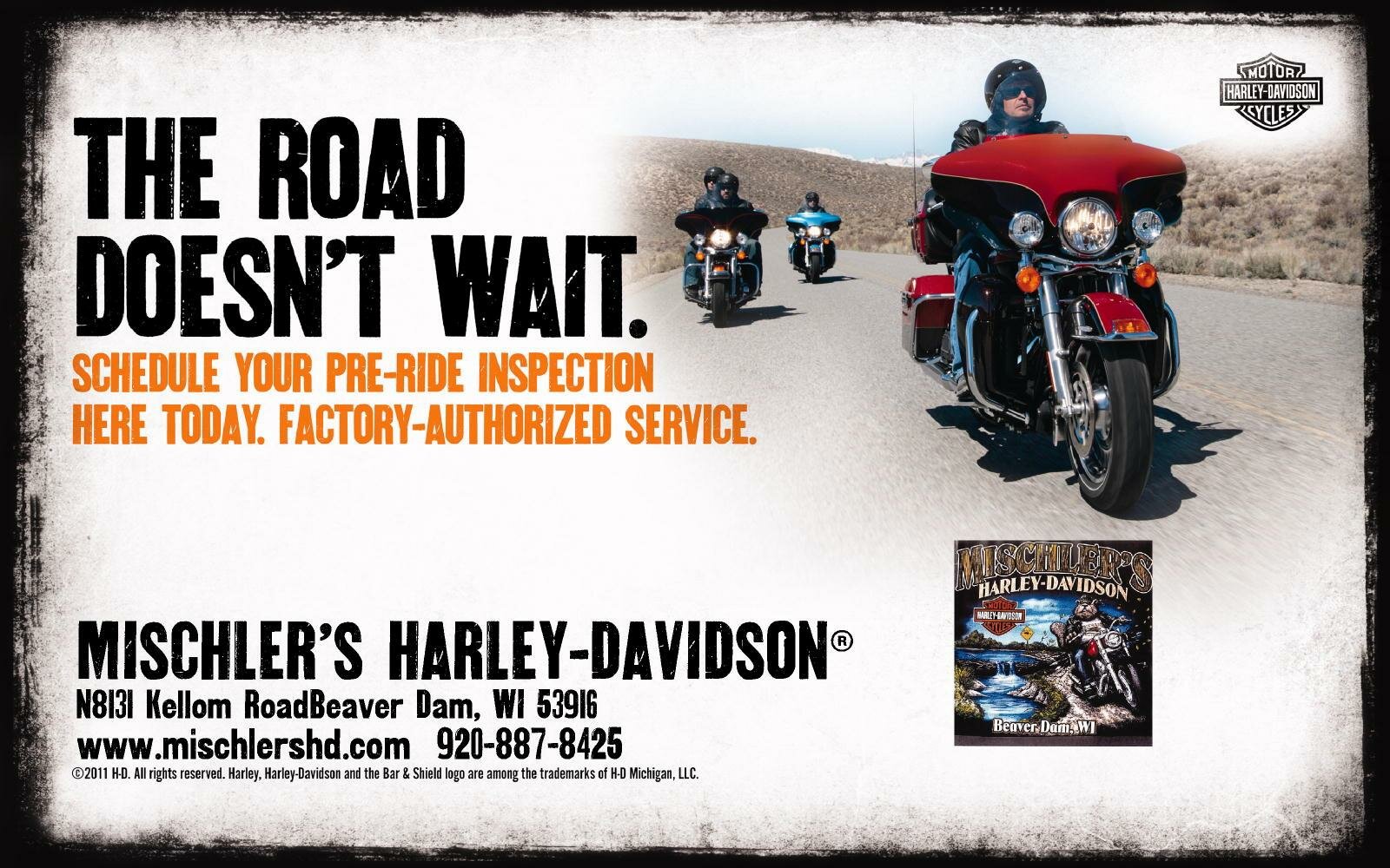 Mischler's Harley-Davidson of Beaver Dam, Wisconsin carries a wide variety of Harley parts and sccessories for your Harley Davidson bike